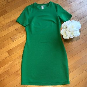 Green H&M Bodycon Dress size Small